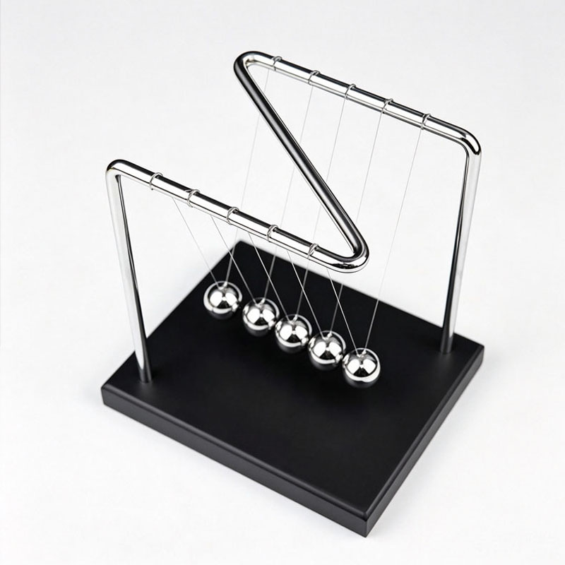 N Shaped Newton's Cradle Balan - Office Hi Tech 评论和价格