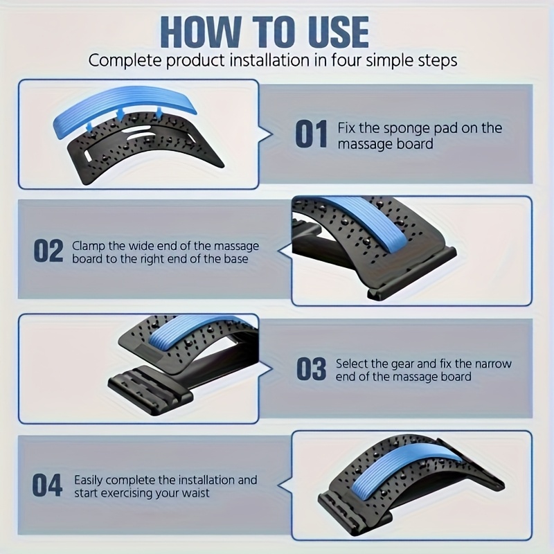 3-Level Back Stretcher Posture - Office Hi Tech 评论和价格