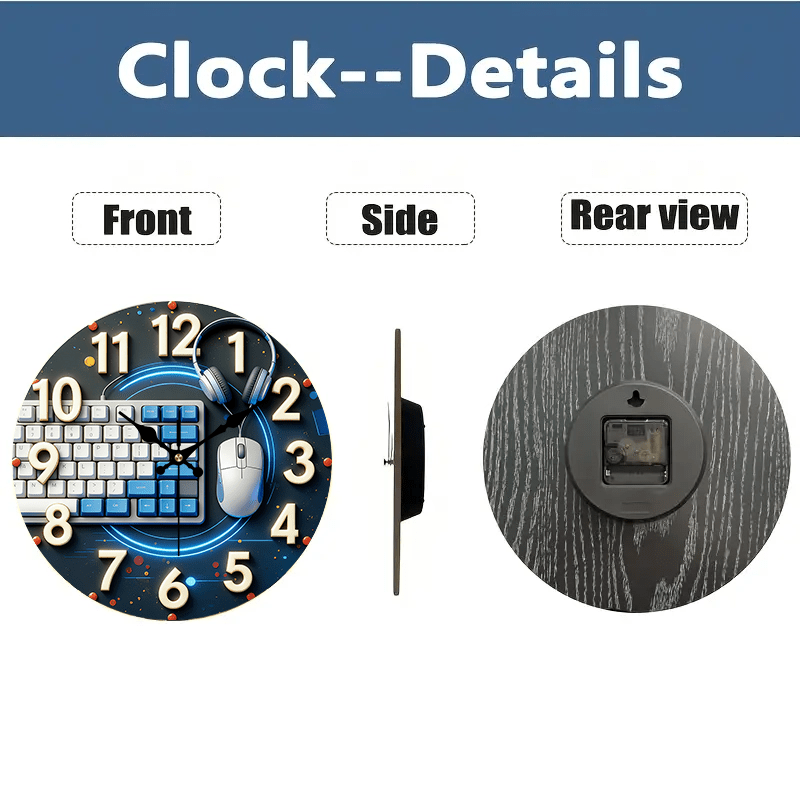 2D Flat, 1pc, Tech-Style Woode - Office Tech Room 评论和价格