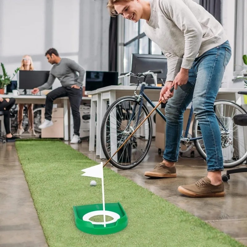 Golf Putting Cup with Flag Pra - Office Hi Tech 评论和价格