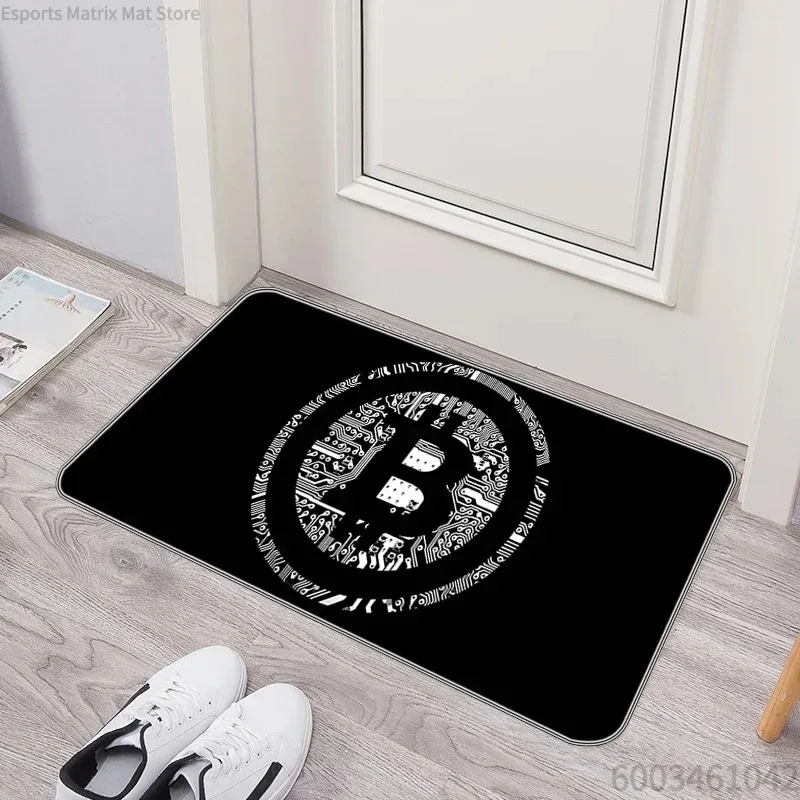 Crypto Currency Door Mat Bitco - Office Tech Room 评论和价格