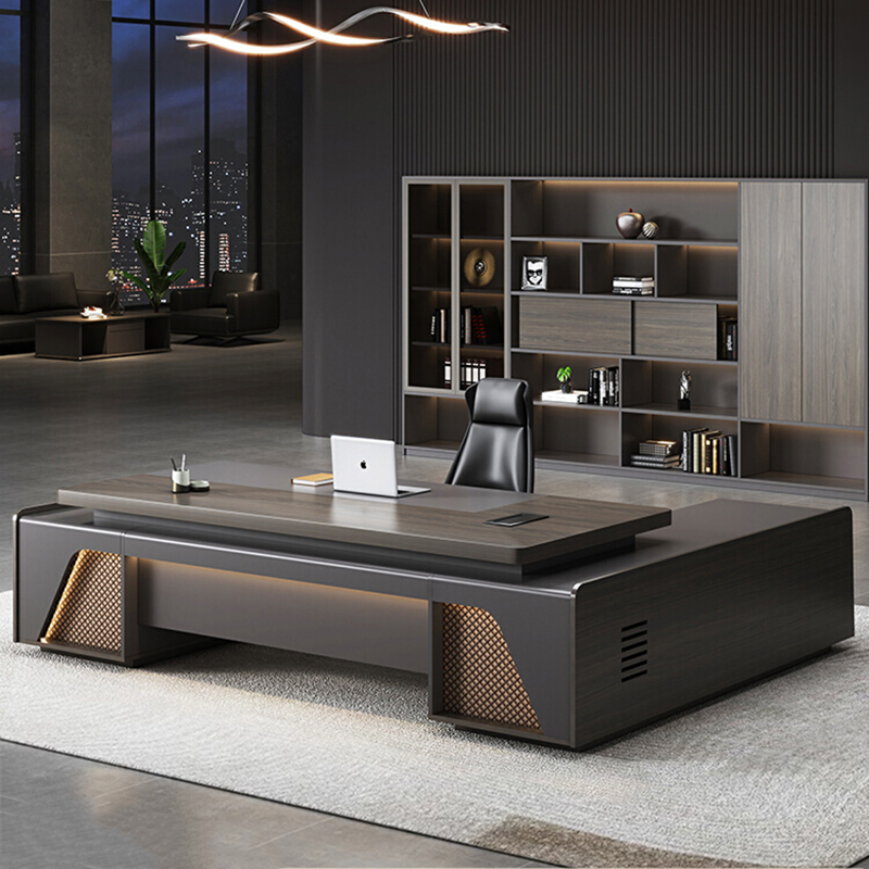 ❀zz Luxury Modern Ceo L Shape  - Office Tech Management 评论和价格