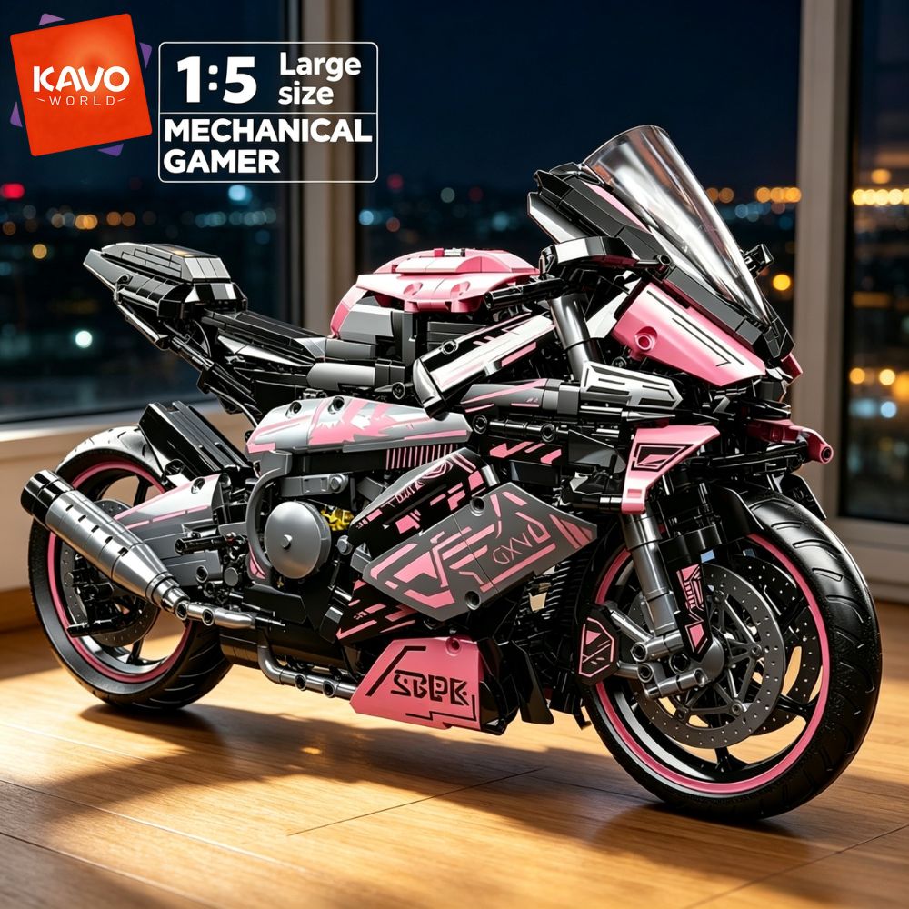 KAVOWORLD 1:5 Large Scale Moto - Tech Office Building 评论和价格